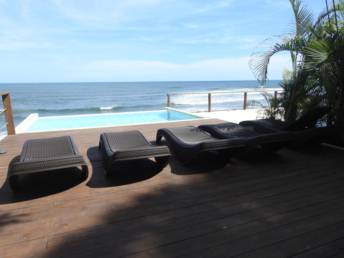 Laola Surf Camp El Sunzal Hotel La Libertad Kültér fotó